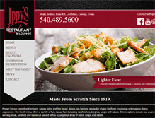 Tablet Screenshot of ippysrestaurant.com